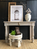 Sophia Hand Carved Teak Moroccan Console