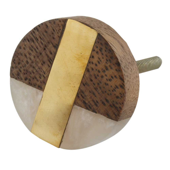 Francesca Wooden Door Knob