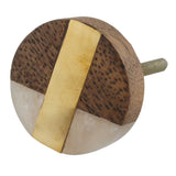 Francesca Wooden Door Knob