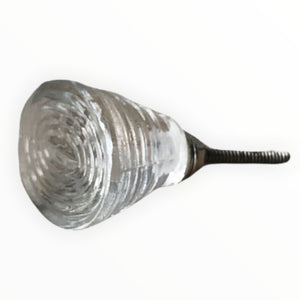 Fluted Glass Door Knob