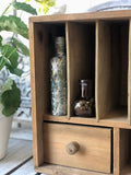 Antibes Rustic Shelf with Drawers