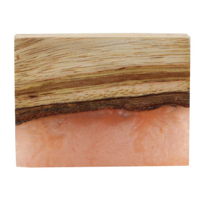 Tilly Pink resin and wood knob