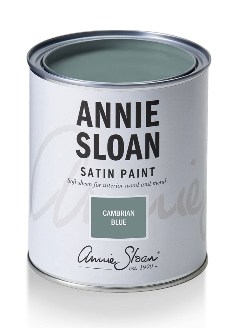 Annie Sloan Cambrian Blue Satin Paint