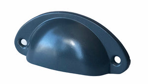 Grey Metal Cup Handles