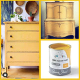 Yellow Chalk Painted Furniture
