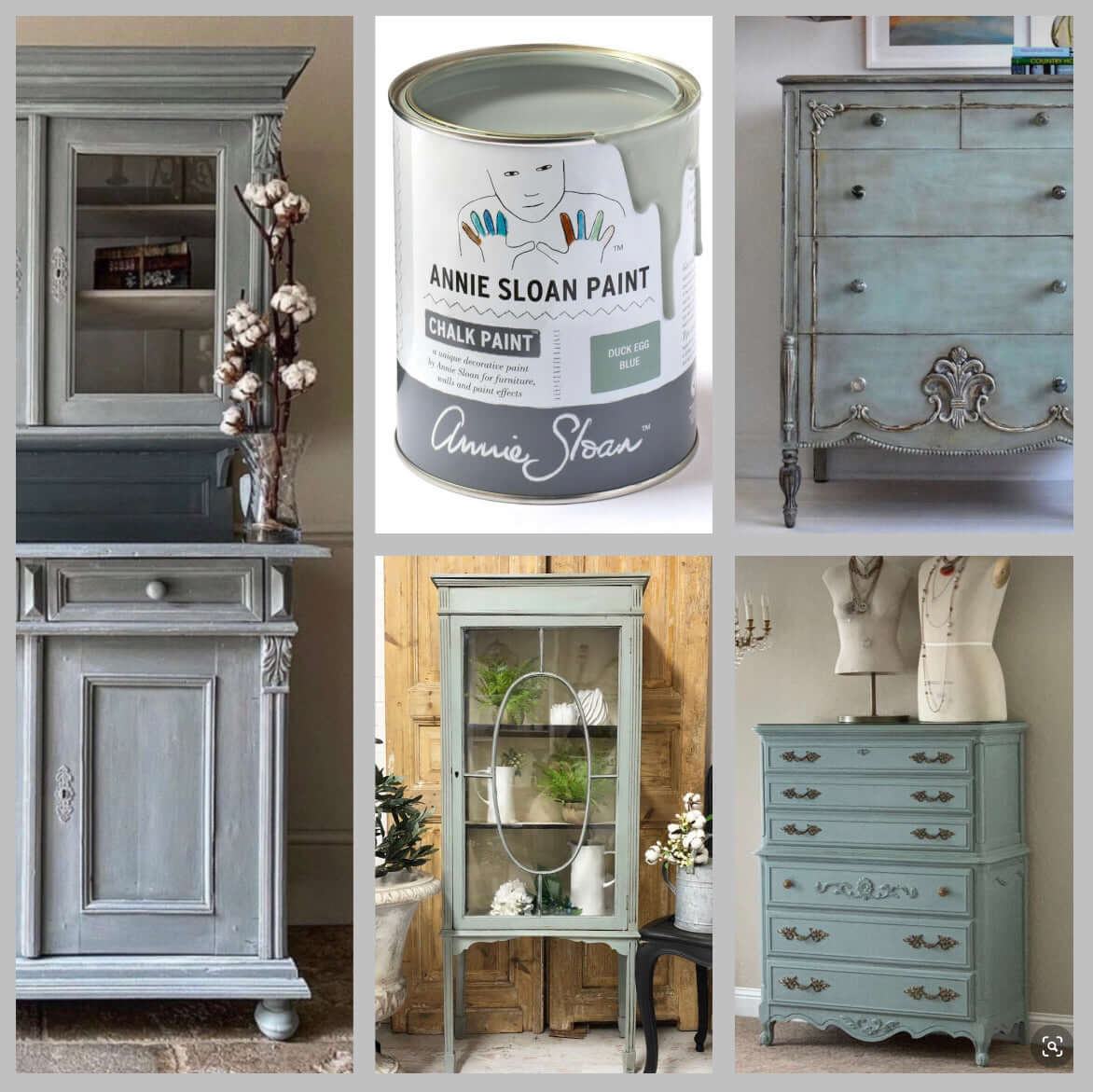 Annie Sloan Chalk Paint® Duck Egg Blue A Soft Blue-Green – Mon