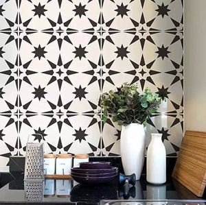 Star Tile Stencil