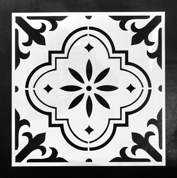 Casablanca Moroccan Style Stencil