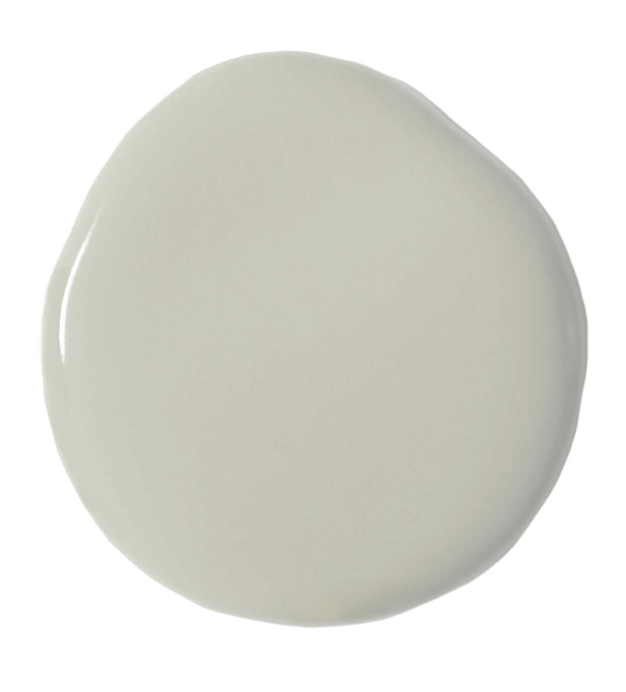 Swatch of Cotswold Green Annie Sloan Wall Paint®, showcasing a soft, muted green color for interior design.