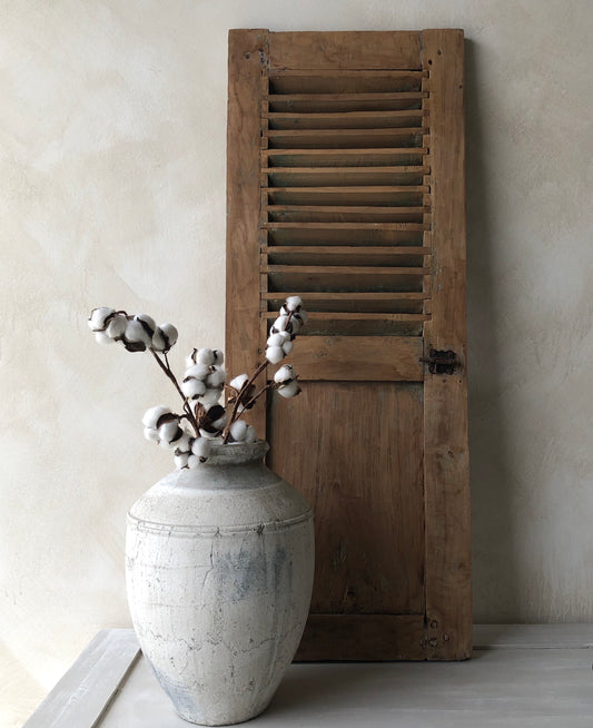 Teak Hand Carved Shutter