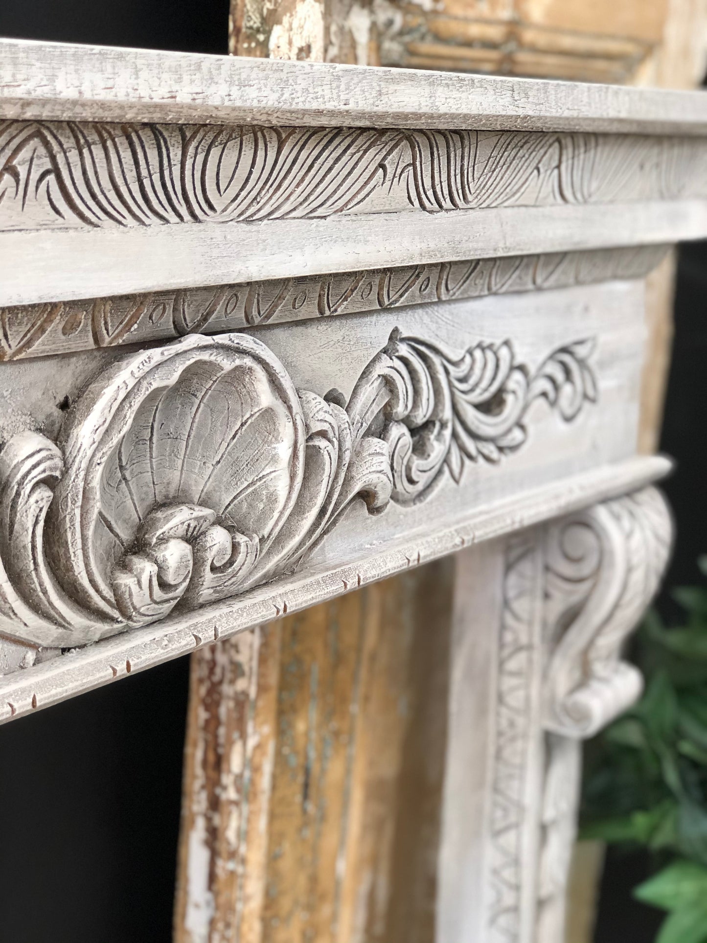 Hand Carved Fire Surround