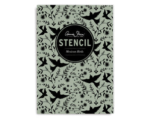 Mexican birds Annie Sloan Stencil