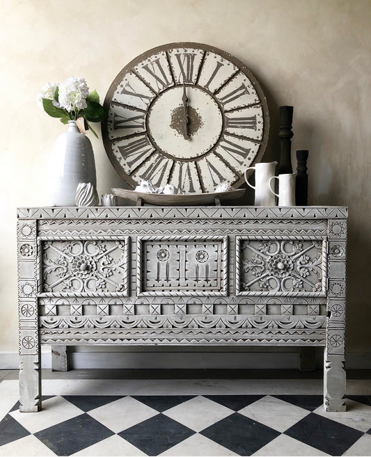 Hand Carved Moroccan Buffet