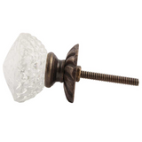 Meghan Antique Glass Door Knob
