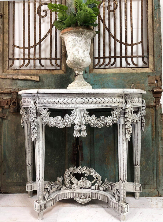 Versailles Curved Console Table