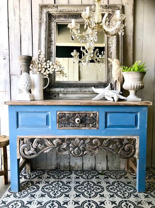 Coastal Carved Console