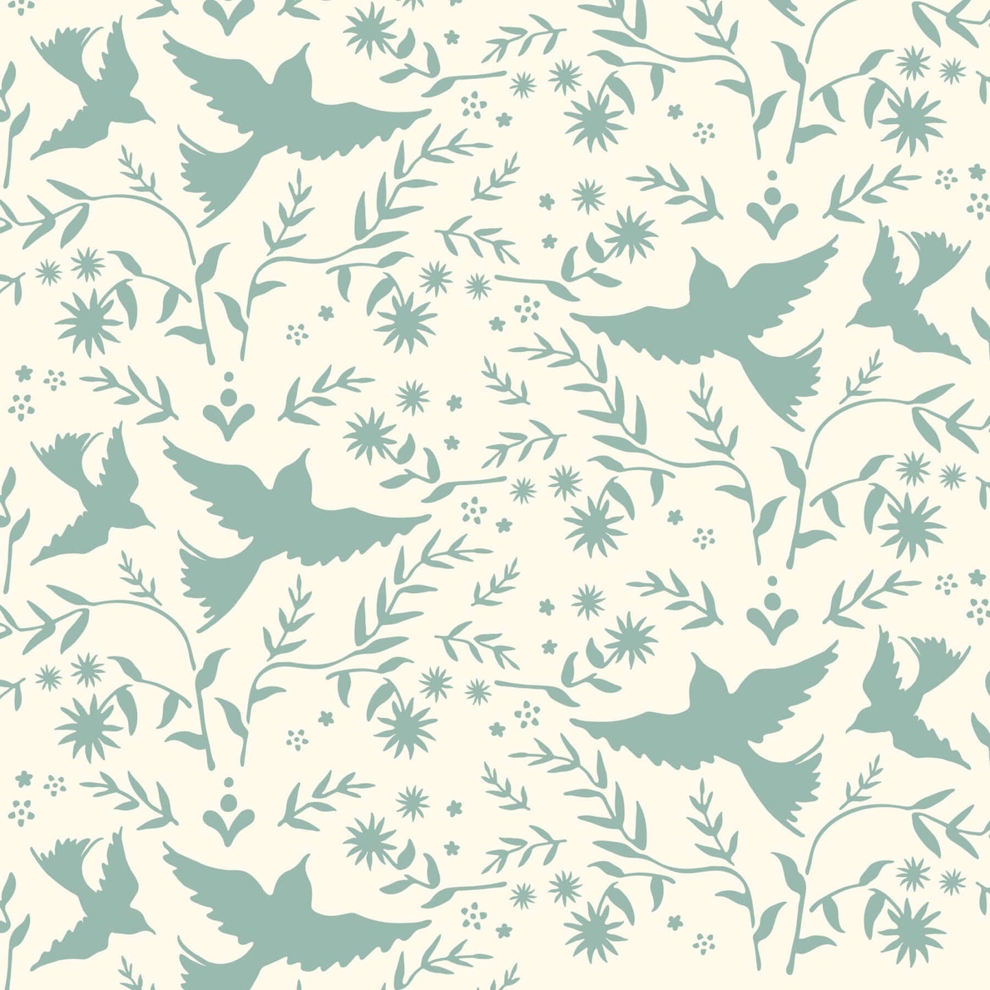 Mexican Birds Annie Sloan Stencil