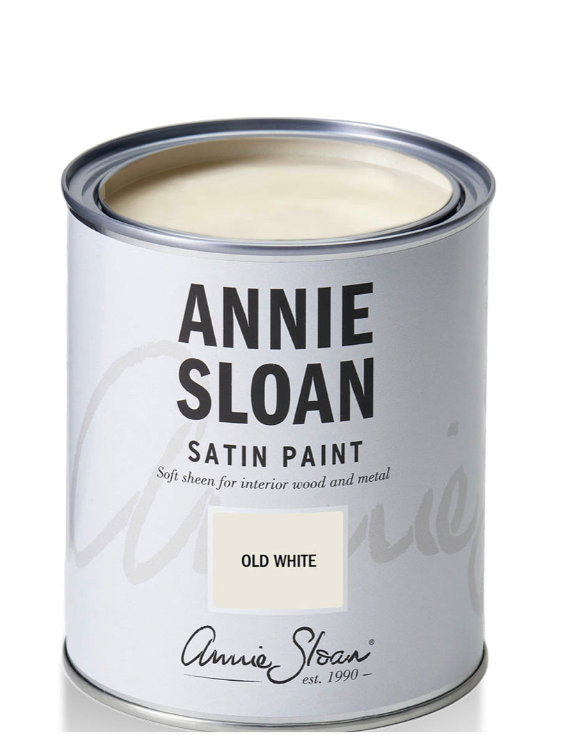 Annie Sloan Old White Satin Paint