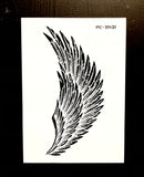 Angel Wing Stencil A4