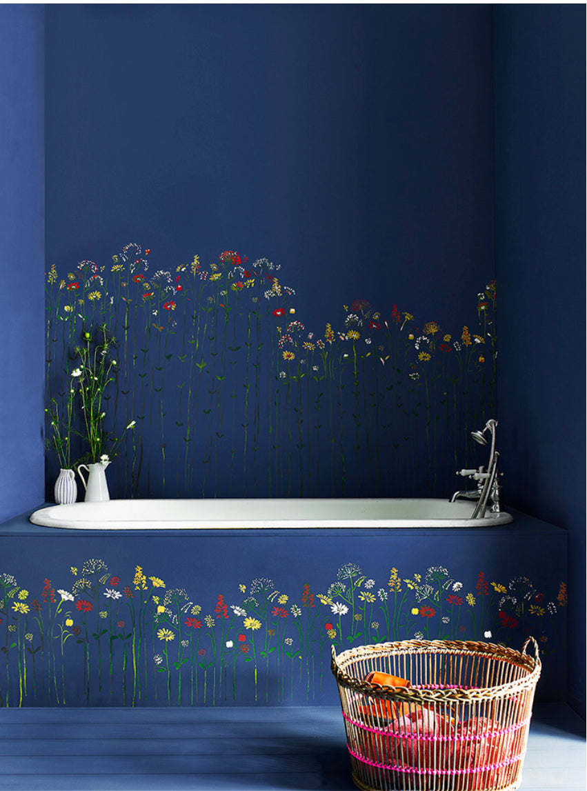 Annie Sloan Napoleonic Blue Wall Paint