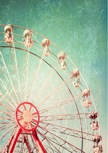 Ferris Wheel - Mint by Michelle decoupage papers